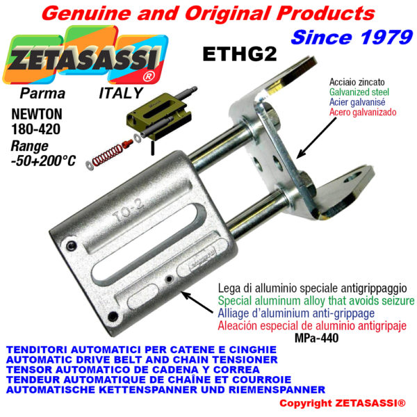 Automatische linear spanner ethg2 mit gabel newton180:420 ZETASASSI ethg2p