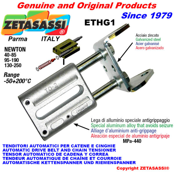 Automatische linear spanner ethg1 mit gabel newton40:85-95:190-130:250 ZETASASSI ethg1p190