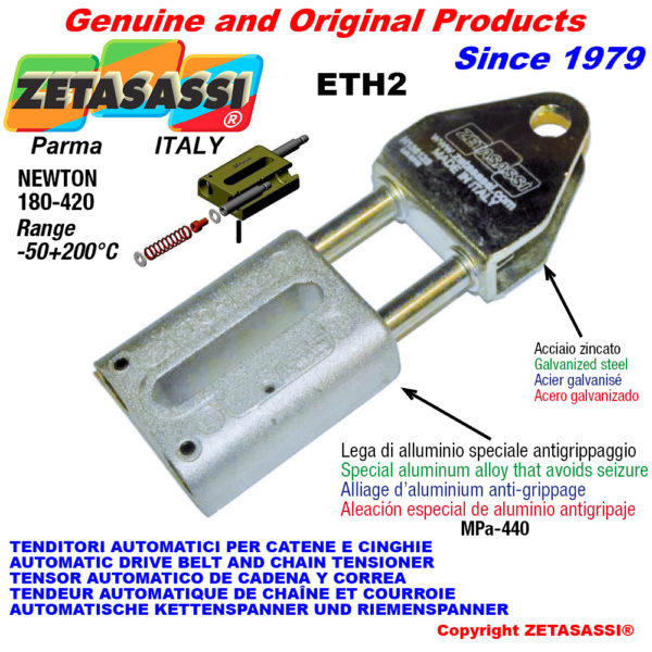 Automatische linear spanner eth2 mit gabel newton180:420 ZETASASSI eth2p