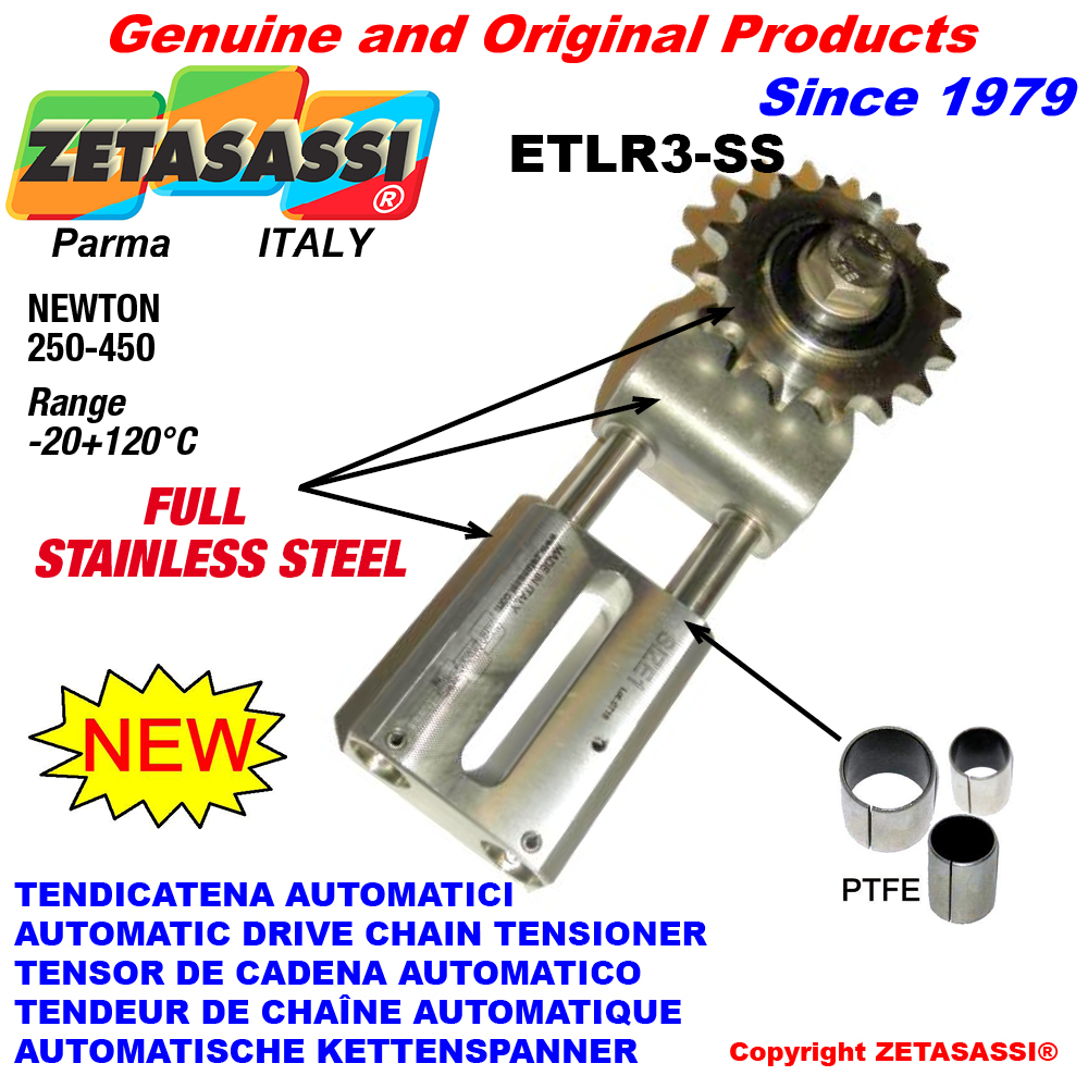 Komplett aus edelstahl automatische linear spanner etlr3-ss newton 250:450 ZETASASSI etlr3ac38s-ss Komplett aus edelstahl automatische linear spanner etlr3-ss newton 250:450 ZETASASSI etlr3ac1s-ss