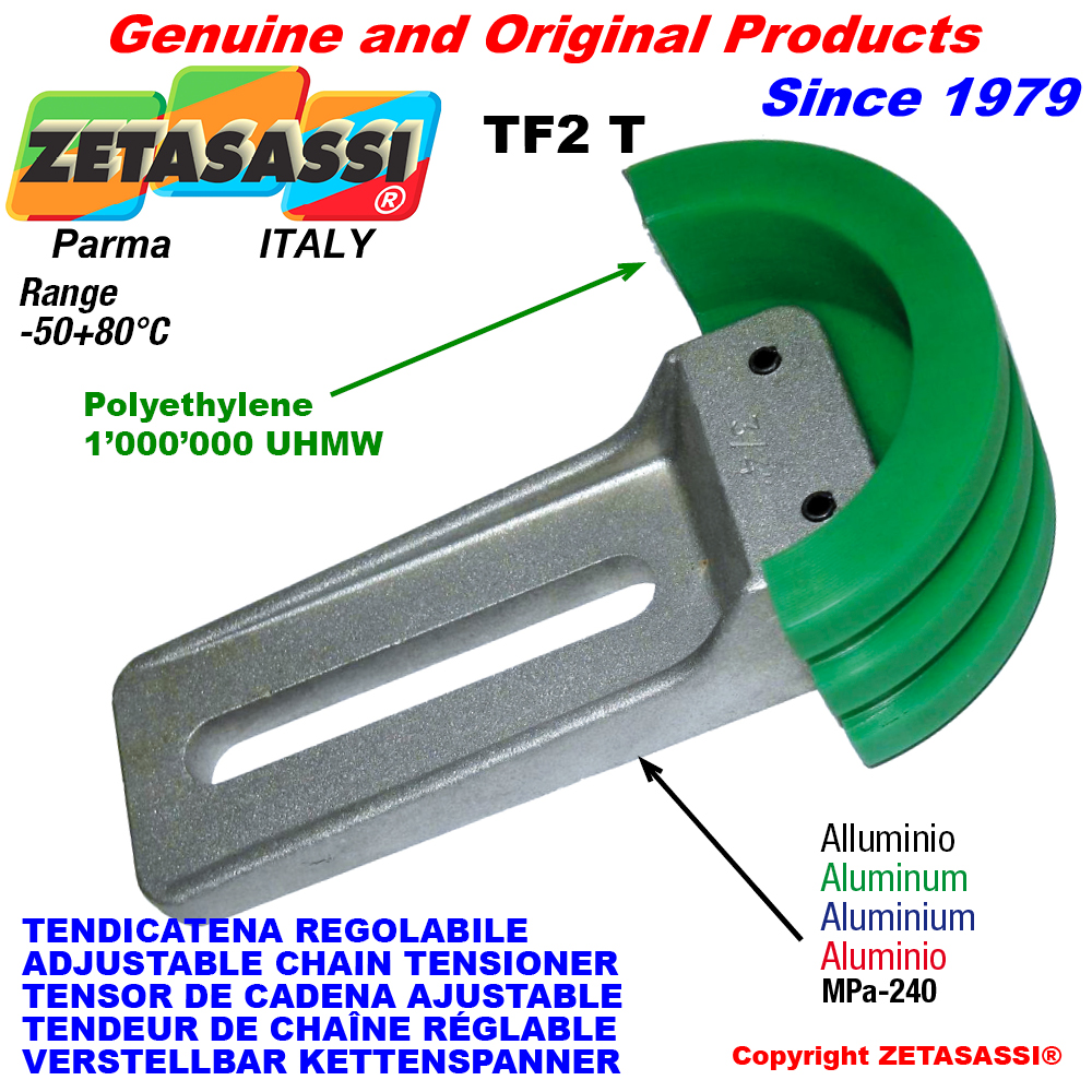 Verstellbar kettenspanner tf2 mit kettengleiter rundkopf ZETASASSI tf2t58s Verstellbar kettenspanner tf2 mit kettengleiter rundkopf ZETASASSI tf2tasa60t