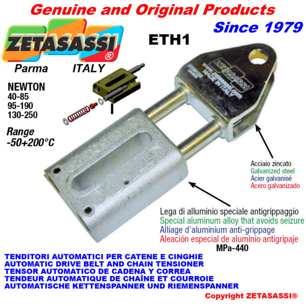 Automatische linear spanner eth1 mit gabel newton40:85-95:190-130:250 ZETASASSI eth1p190