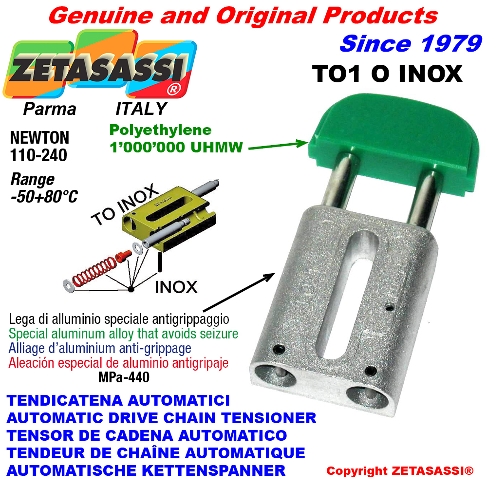 Automatische linear inox kettenspanner linear to1 inox ovalkopf newton110:240 ZETASASSI to1ouinox Automatische linear inox kettenspanner linear to1 inox ovalkopf newton110:240 ZETASASSI to1oasa40dinox