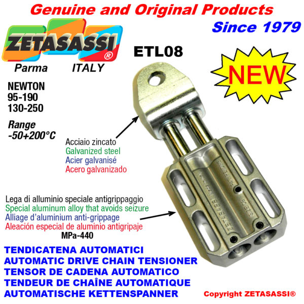 Automatische linear spanner etl08 newton 95:190 - 130:250 ZETASASSI etl08190